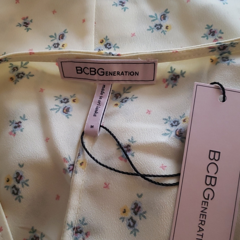 Bcbgeneration Multi Color Wrap Top - image 3